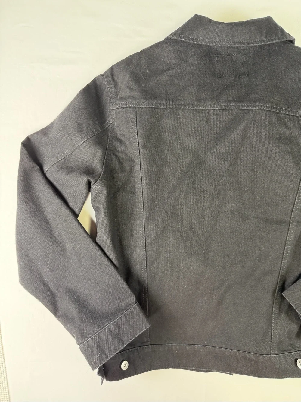 Lazer black denim